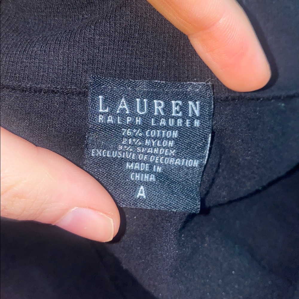 🐆Adorable black Lauren Ralph Lauren leggings! - Picture 8 of 9